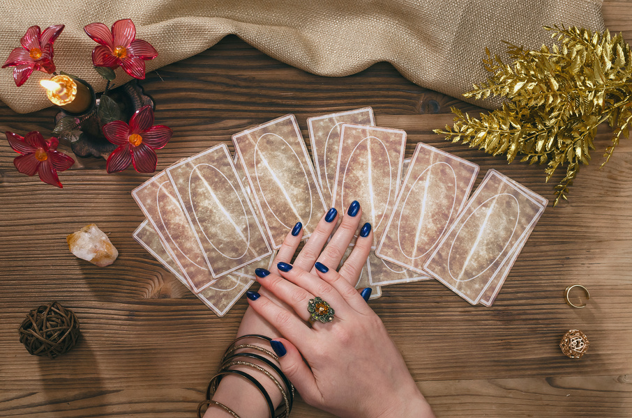 Tarot cards.